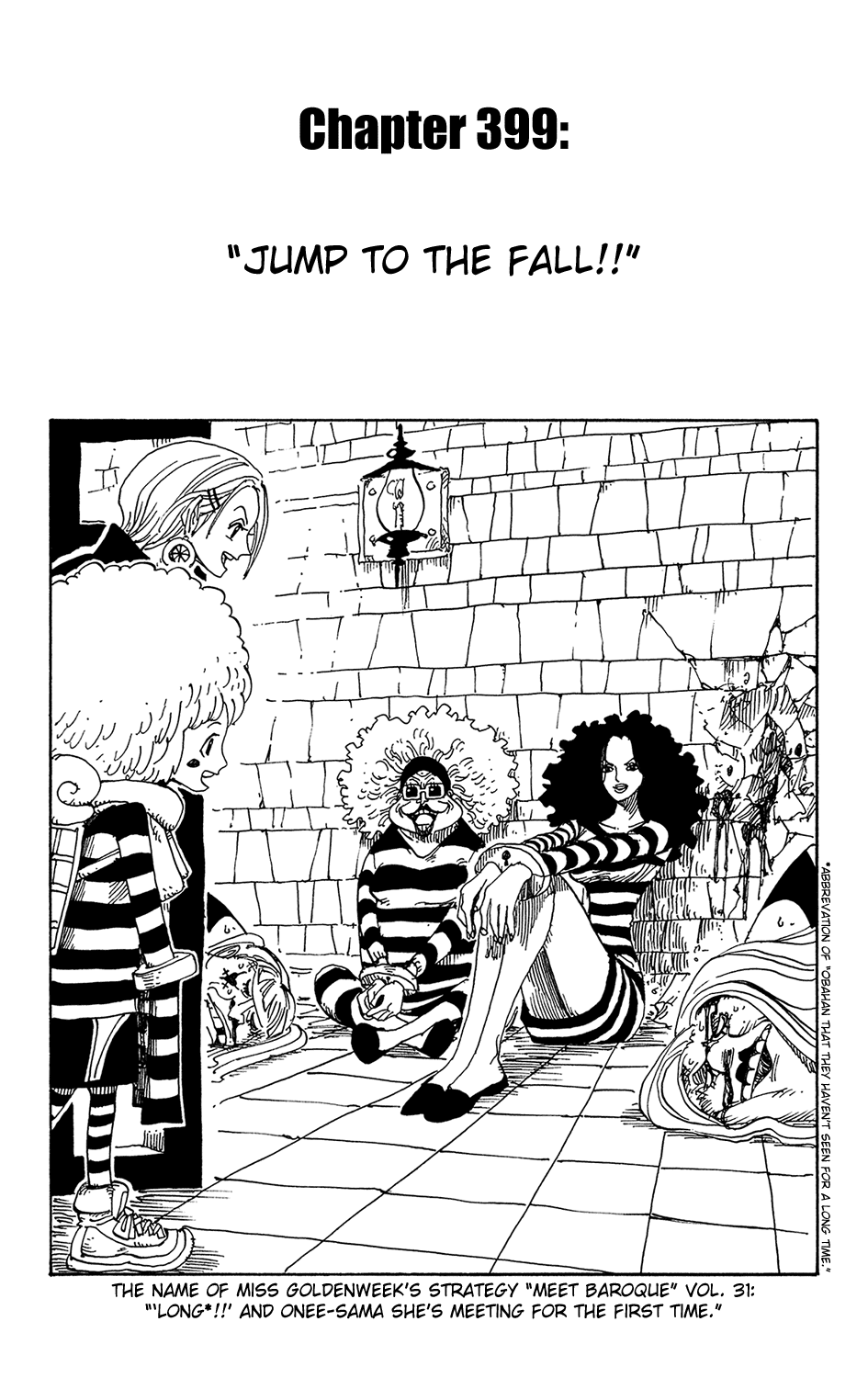 One Piece, Chapter 399 image 01